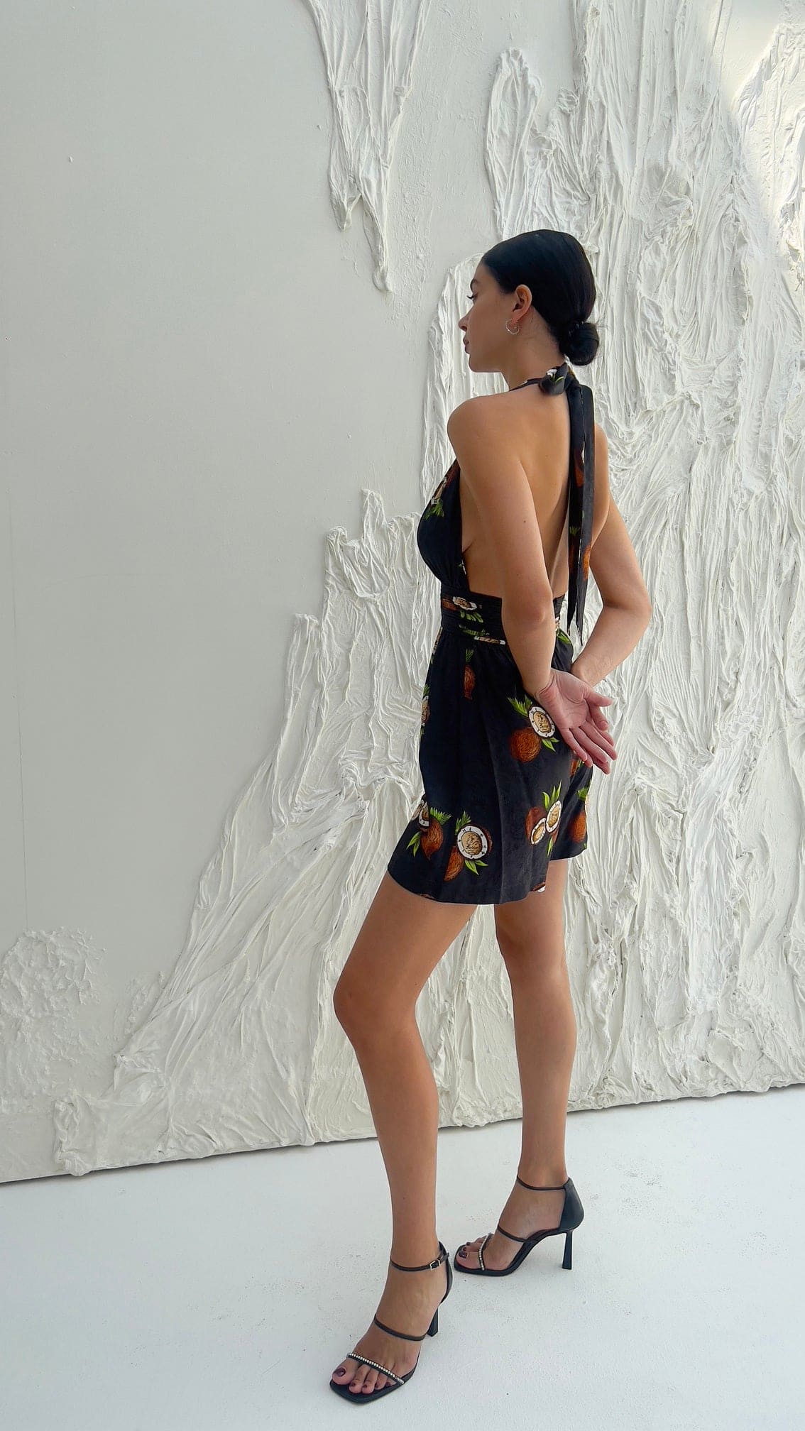 Silk Multi-Wear Gigi Mini Playsuit in Coconut Silk