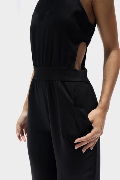 High Neck, Cut Out Farrah Jumpsuit