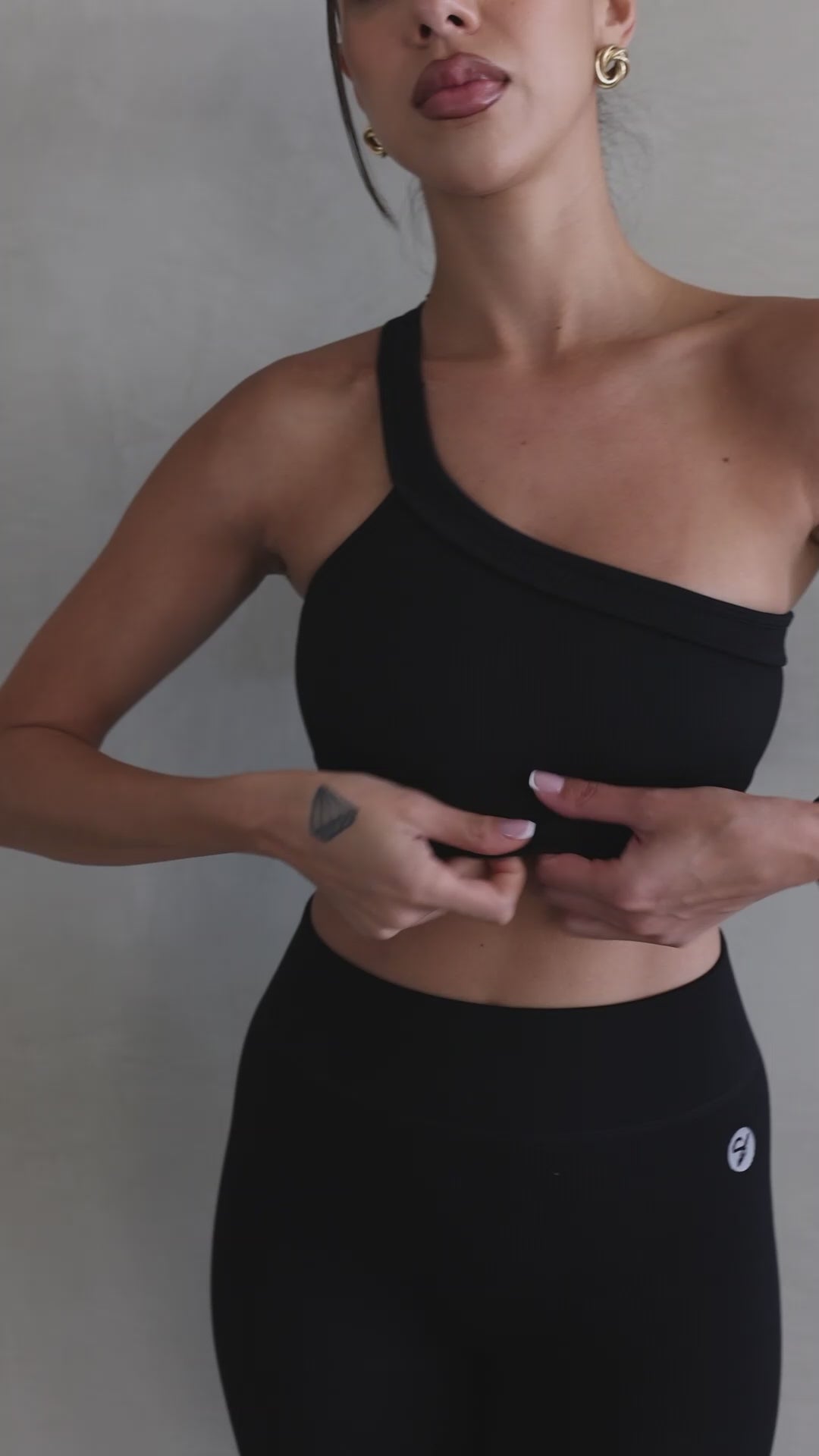 Nova One Shoulder Tank Top